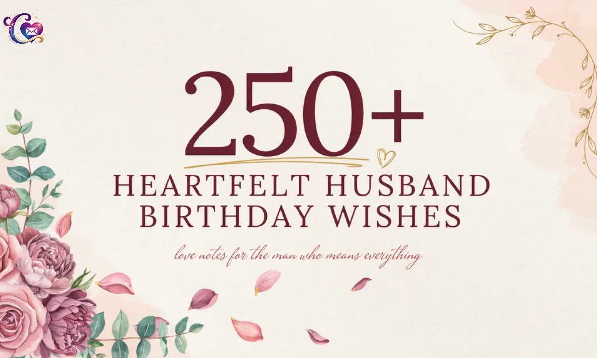 250+ Heartfelt Husband Birthday Wishes