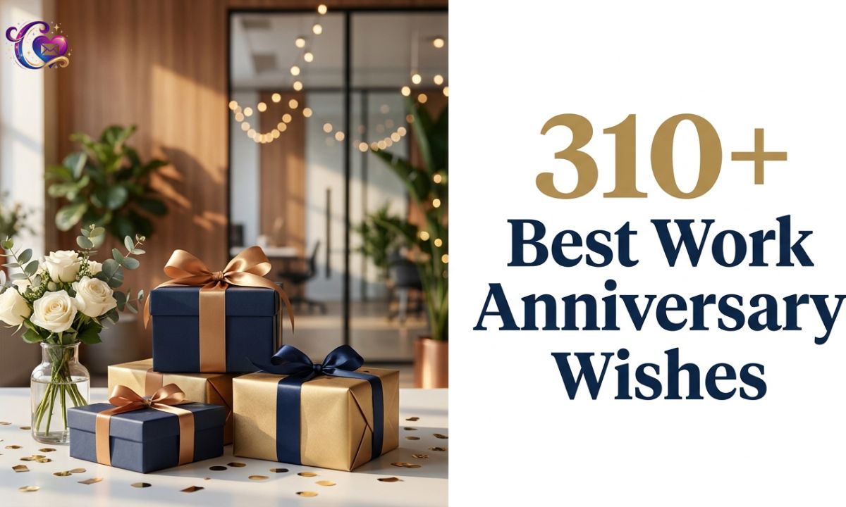 Best Work Anniversary Wishes