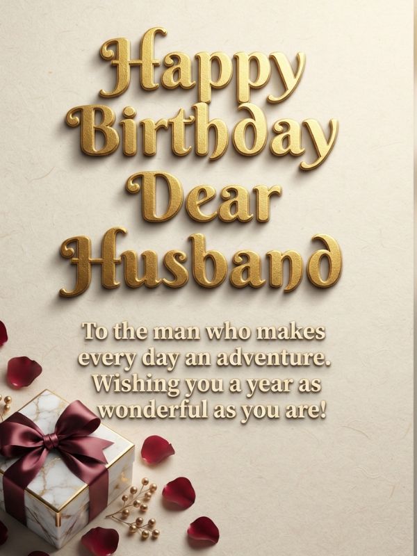 Birthday Blessings For Your Husband
