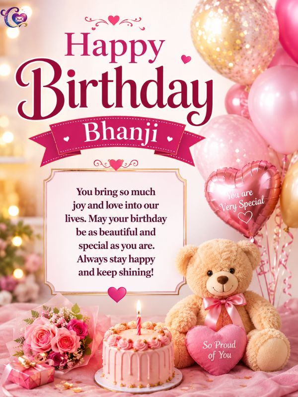 Heart Touching Birthday Wishes For Bhanji