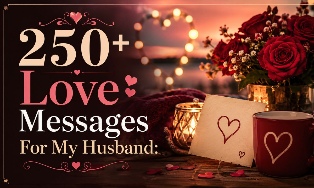 Love Messages For My Husband