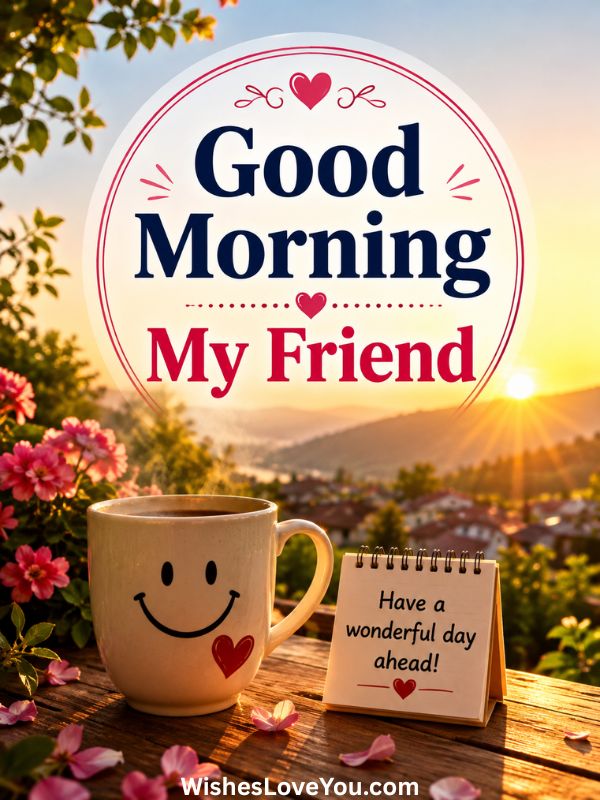 Short Good Morning Messages for a Friend
