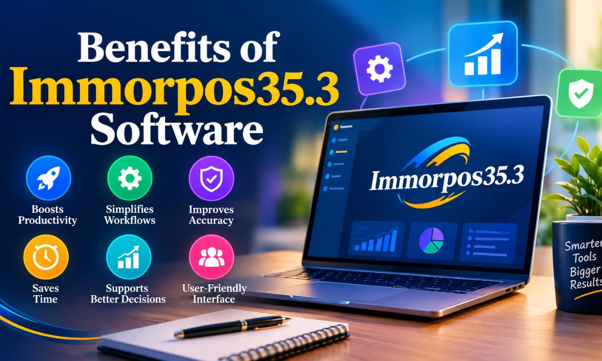 Benefits of Immorpos35.3 Software