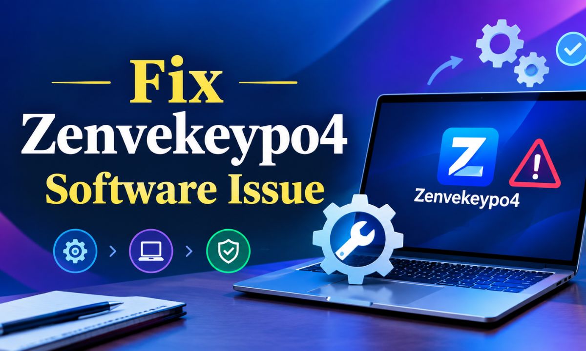 Fix Zenvekeypo4 Software Issue: Safe Troubleshooting Guide