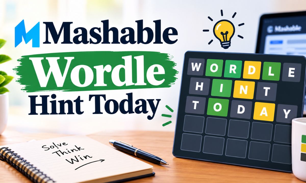 Mashable Wordle Hint Today