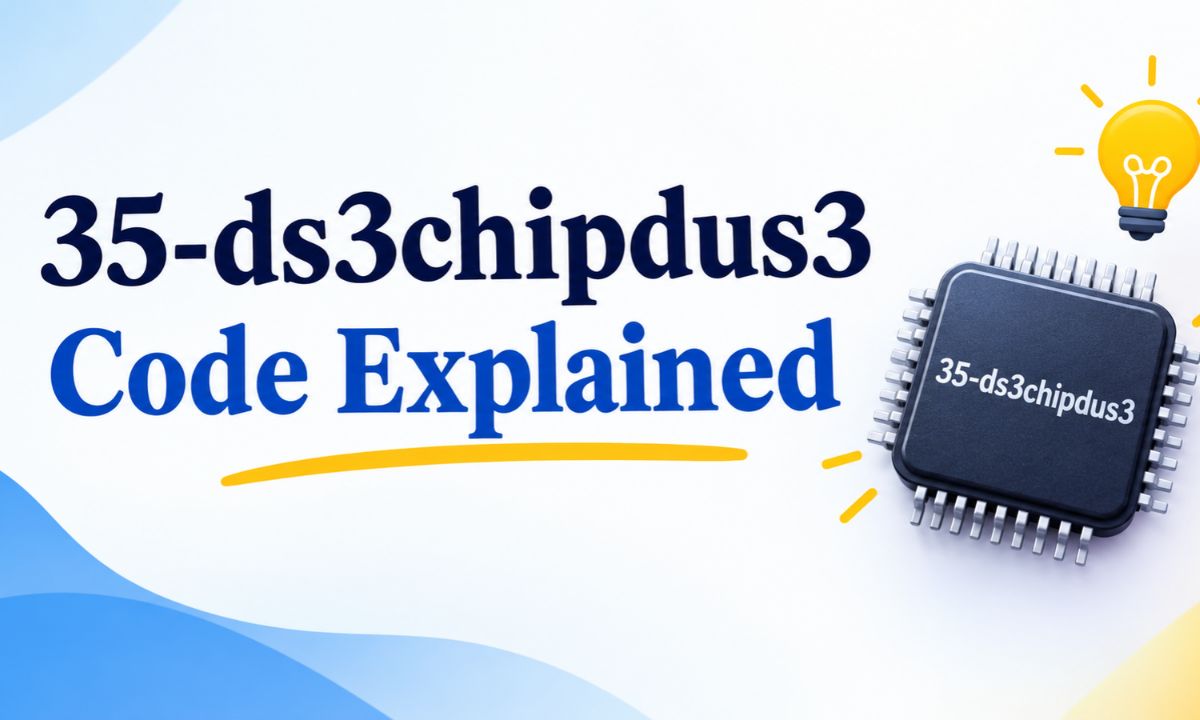 35-ds3chipdus3 Code Explained: Meaning, Uses, Safety, and How to Verify It